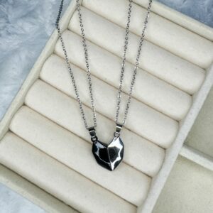 Cadena de corazón dúo