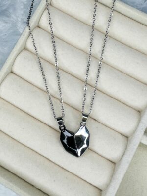Cadena de corazón dúo